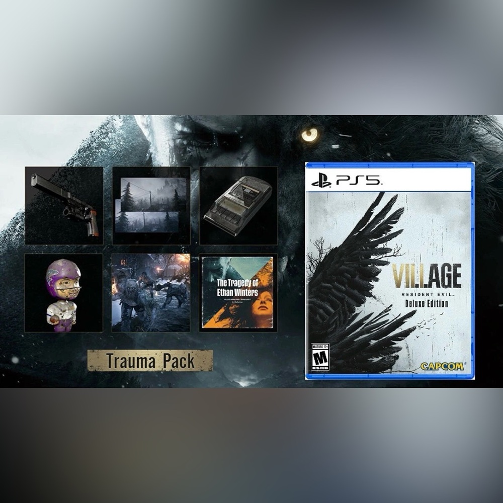 NEW/SEALED Resident Evil: Village Deluxe - Limited Edition - PlayStation 5